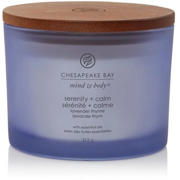 Serenity & Calm Candle ( tři knoty ) - Vonná svíčka se třemi knoty